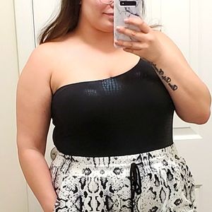 1 Shoulder Bodysuit